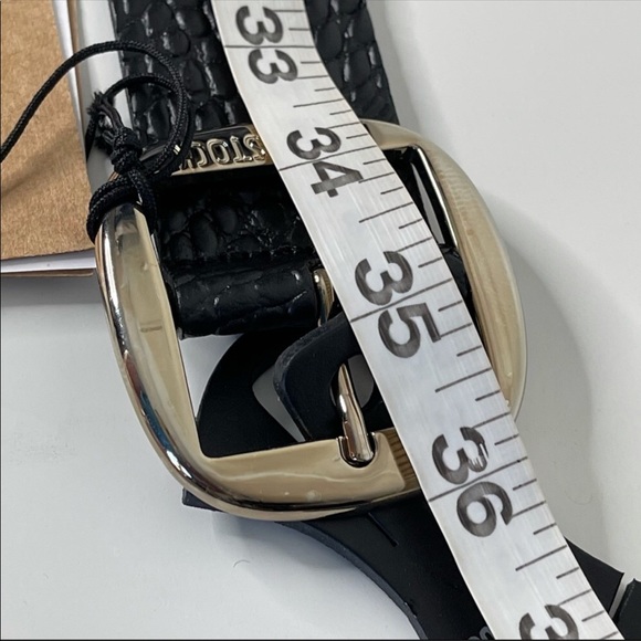 BIRKENSTOCK Knoxville Embossed Leather Belt - Picture 4 of 6